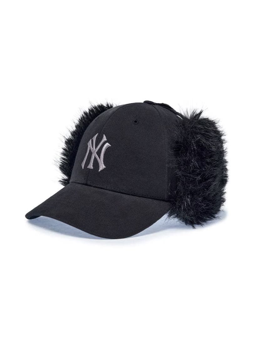 【韓国限定】MLB KOREA フライトキャップ ブラック 未使用新品