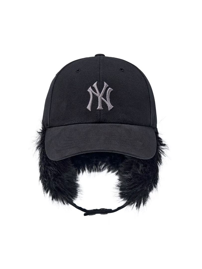 【韓国限定】MLB KOREA フライトキャップ ブラック 未使用新品