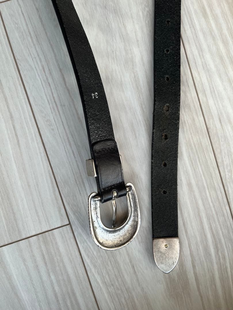 beams william コラボ　ウエスタンベルト メンズ