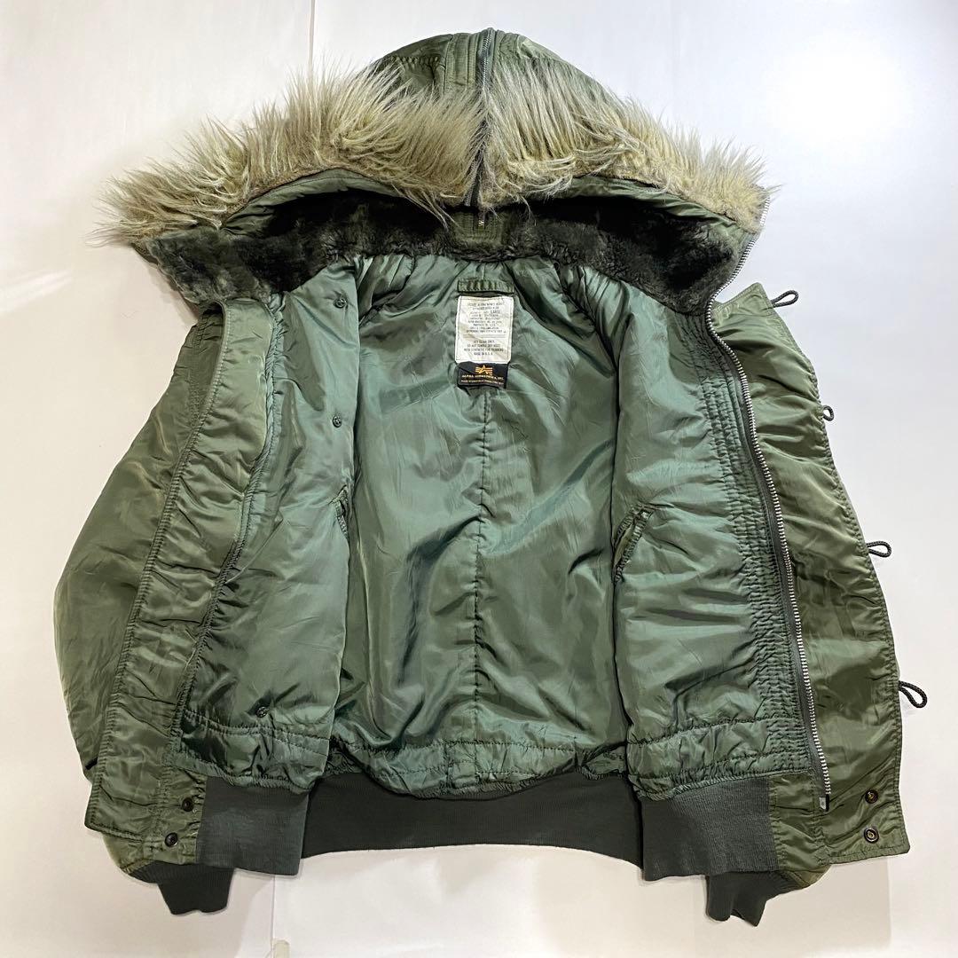 USA製 ALPHA アルファ N-2B N2B フライト カーキ IDEAL