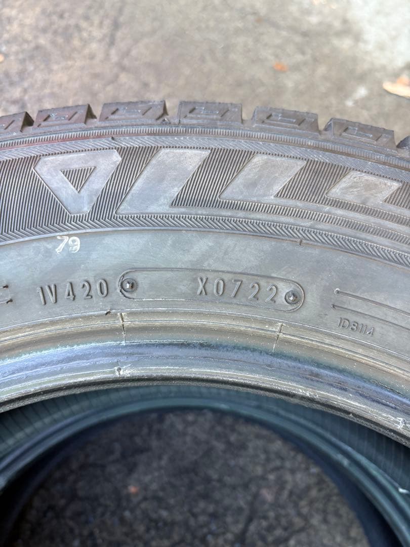 205/60R16 ダンロップウインターマックス03 2022年製中古2本送料込