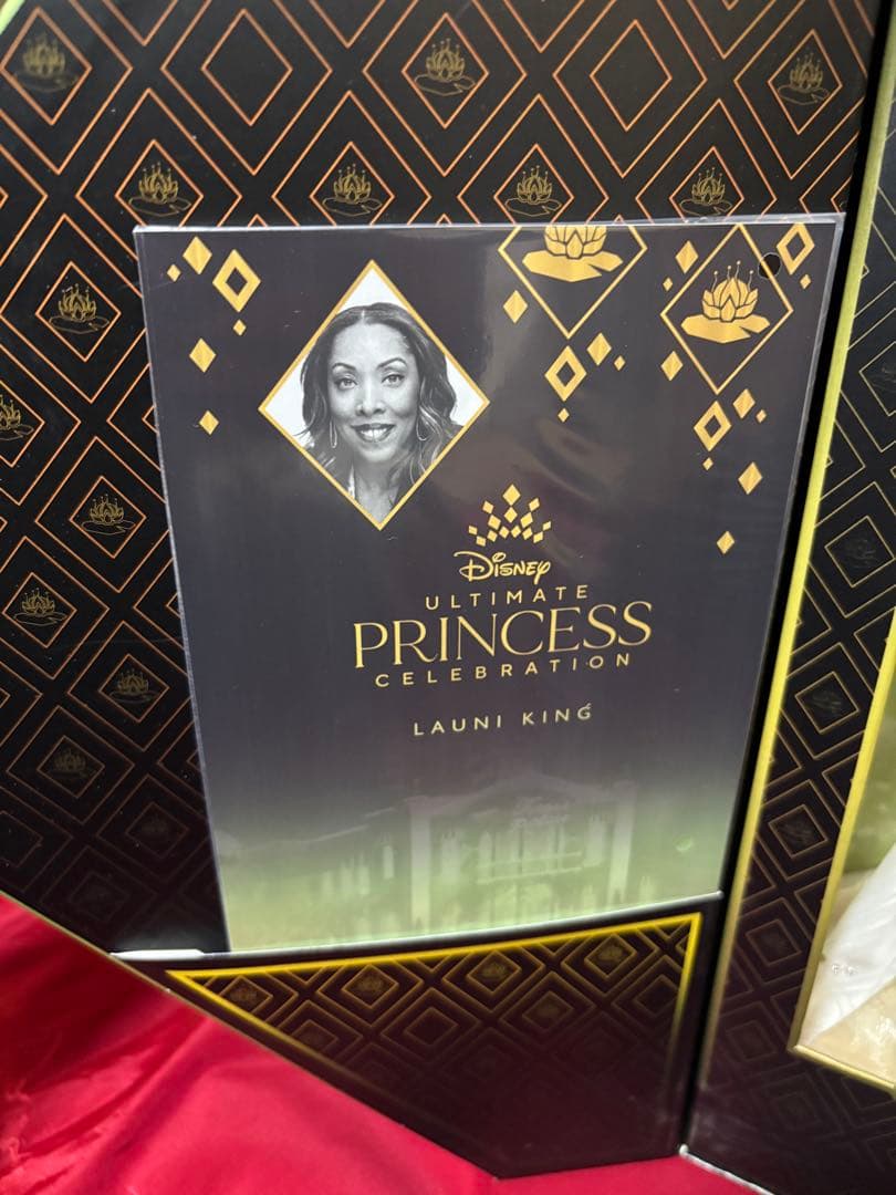 ディズニーストア　デザイナー　人形　ドール　ティアナ　プリンセスと魔法のキス