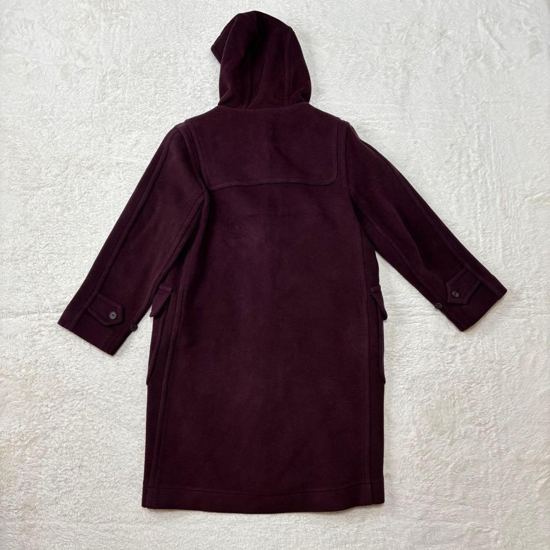 希少品✨オールドイングランド✨ ウールヘリンボーンダッフルコート✨赤茶色✨トグル