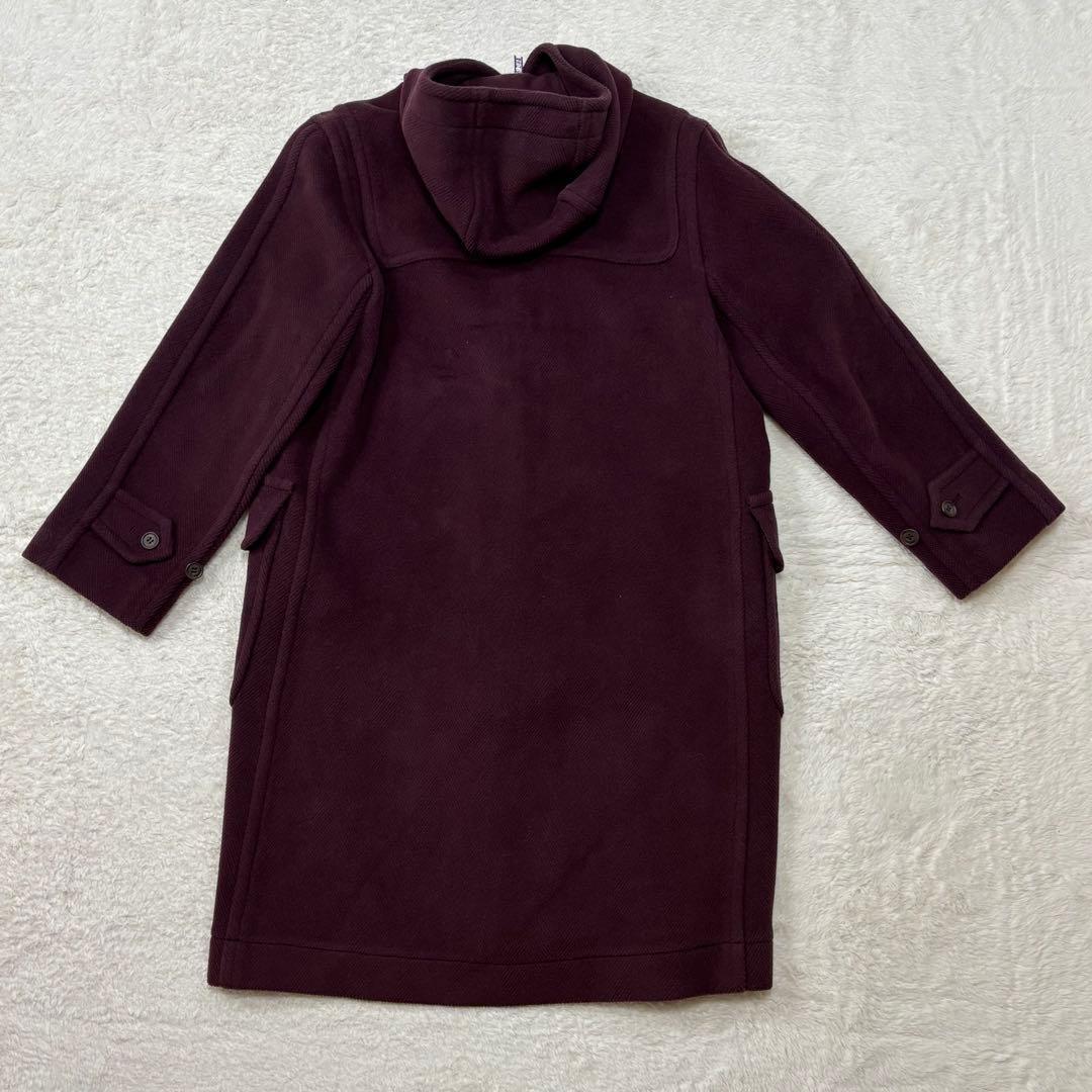 希少品✨オールドイングランド✨ ウールヘリンボーンダッフルコート✨赤茶色✨トグル