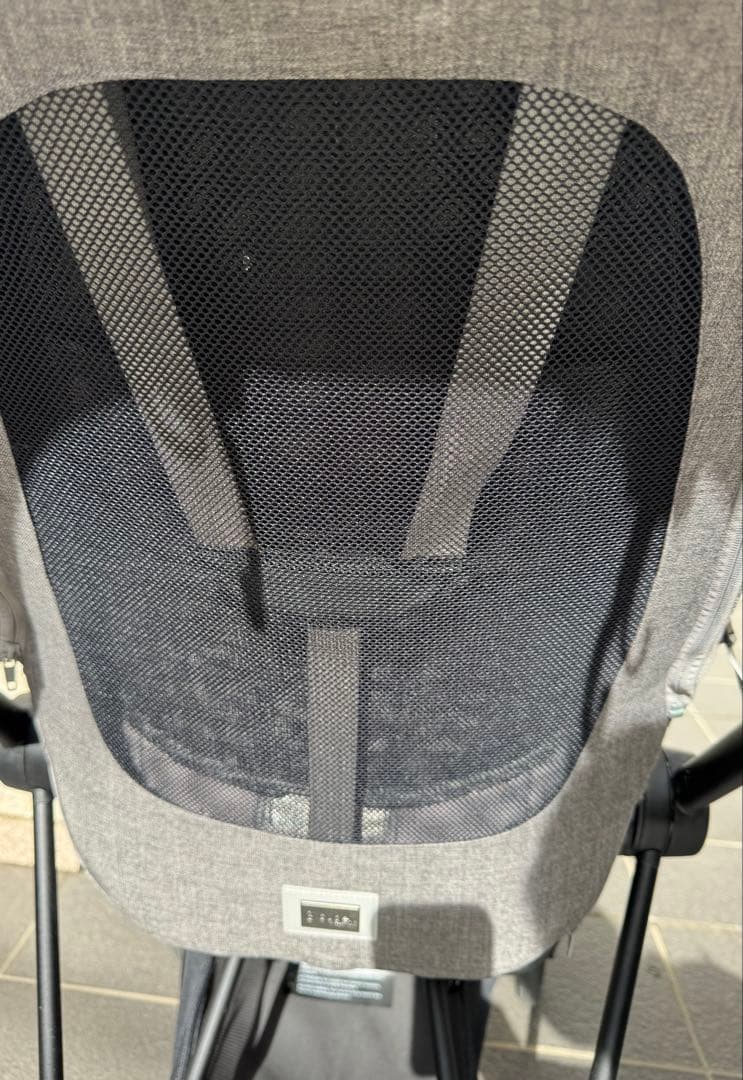 【良品・サイベックス・ミオス】マットブラック＋グレー(+ドリンクホルダー)