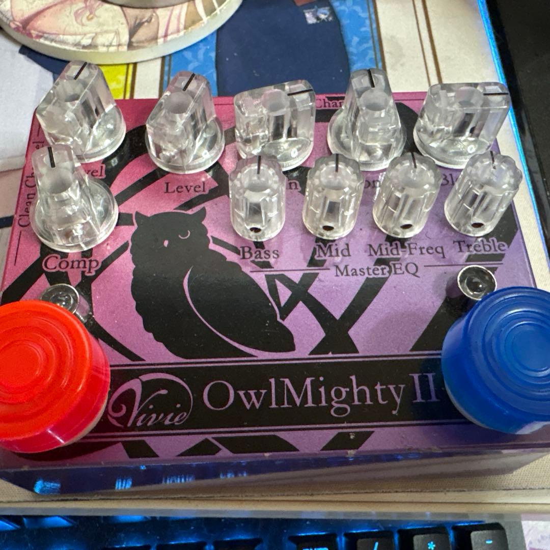 Vivie OwlMighty II ベース エフェクター プリアンプ