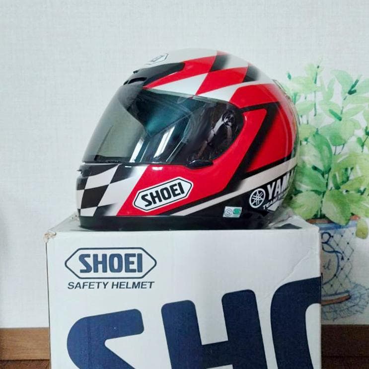 SHOEI X-8Rヘルメット TEAM YAMAHA サイズS 新品シールド付