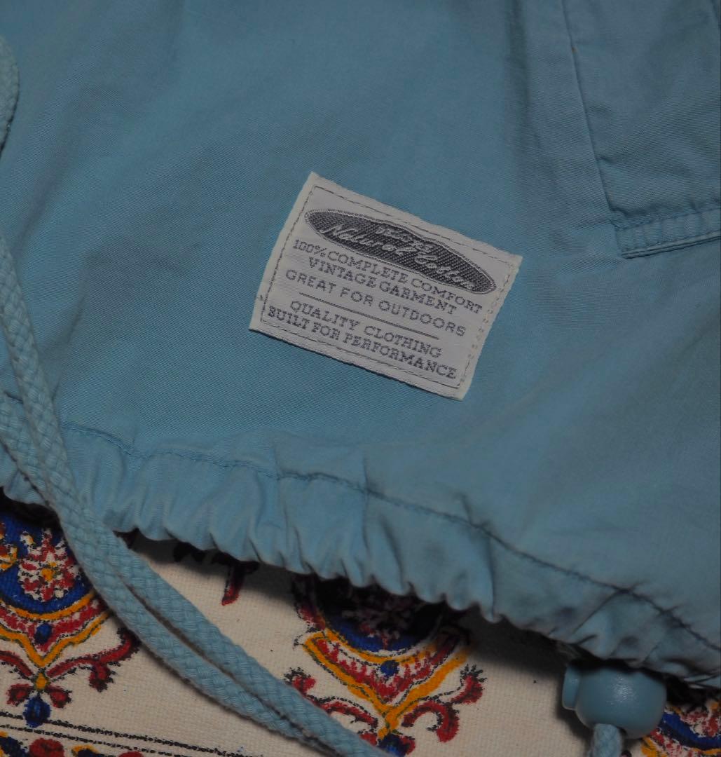 レア！90's OLD GAP コットンアノラックパーカー　水色