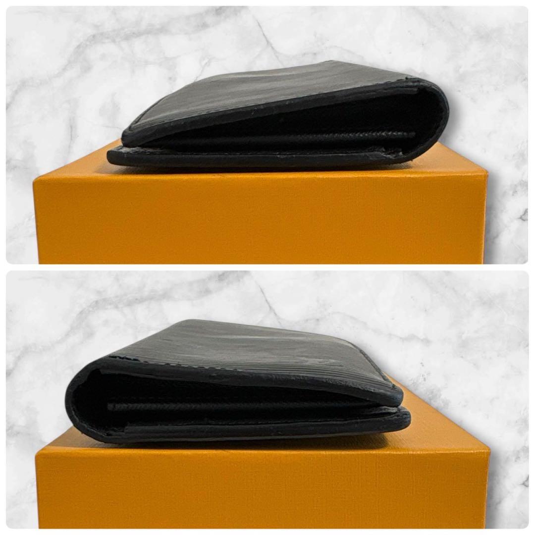 極美品✨ ルイヴィトン エピ ポルトフォイユ ブラザ 長財布 折り財布 ブラック