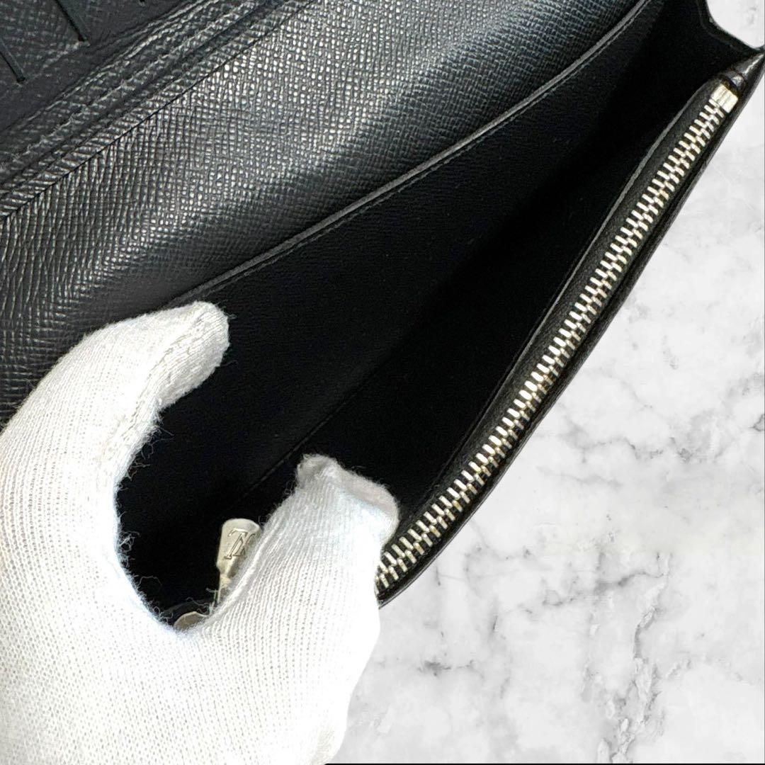 極美品✨ ルイヴィトン エピ ポルトフォイユ ブラザ 長財布 折り財布 ブラック