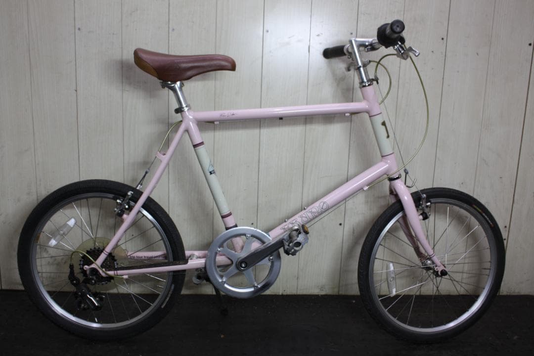 ブルーノ(BRUNO)　20インチ シマノ7速 クロモリ 460mm ミニベロ