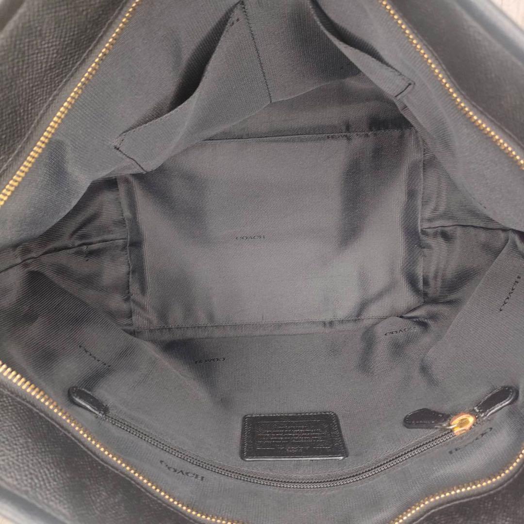 45 COACH コーチ　レザー　トートバッグ　ハンドバッグ