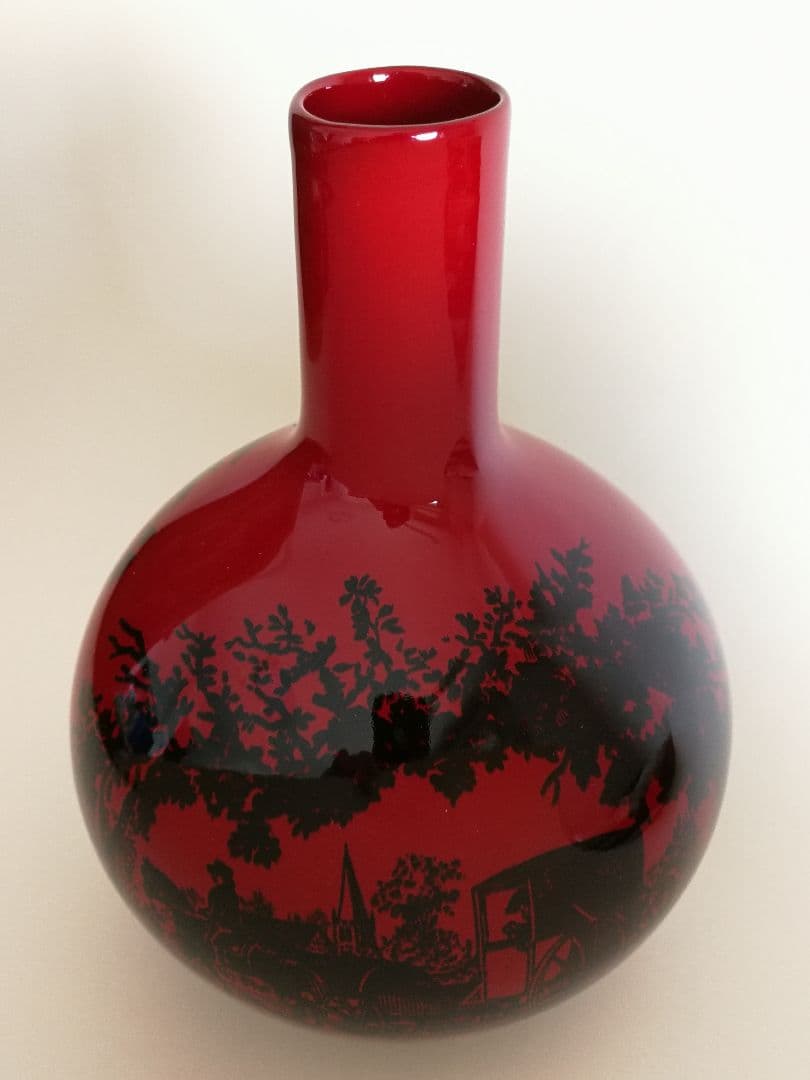 【希少】  ルージュフランベ 花瓶