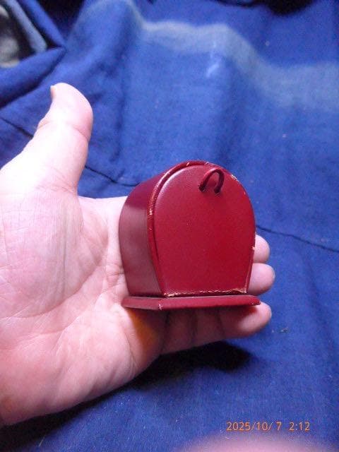 咲村宇音　　LOOPING 15石トラベルクロック　スイス製　完動品