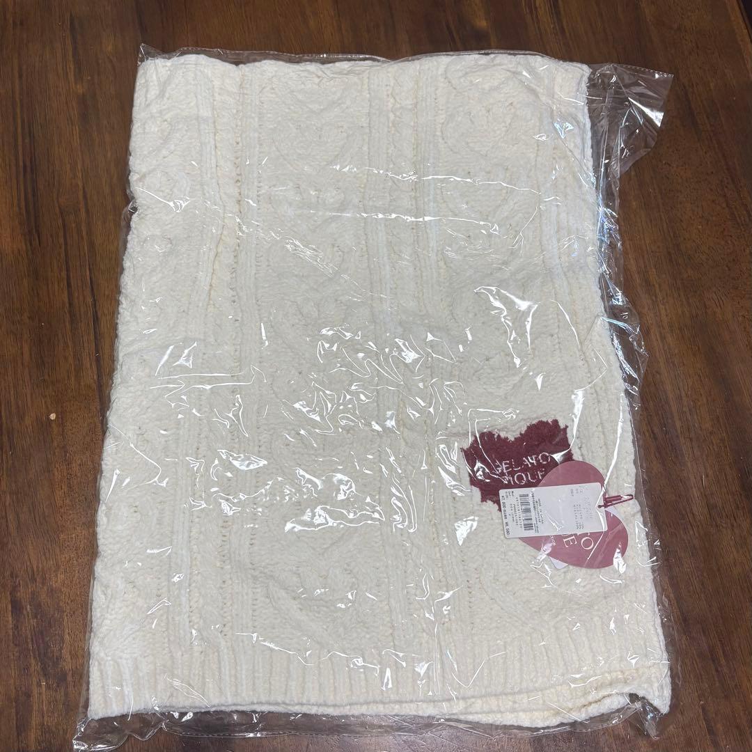 ジェラートピケ　バレンタイン　ブランケット