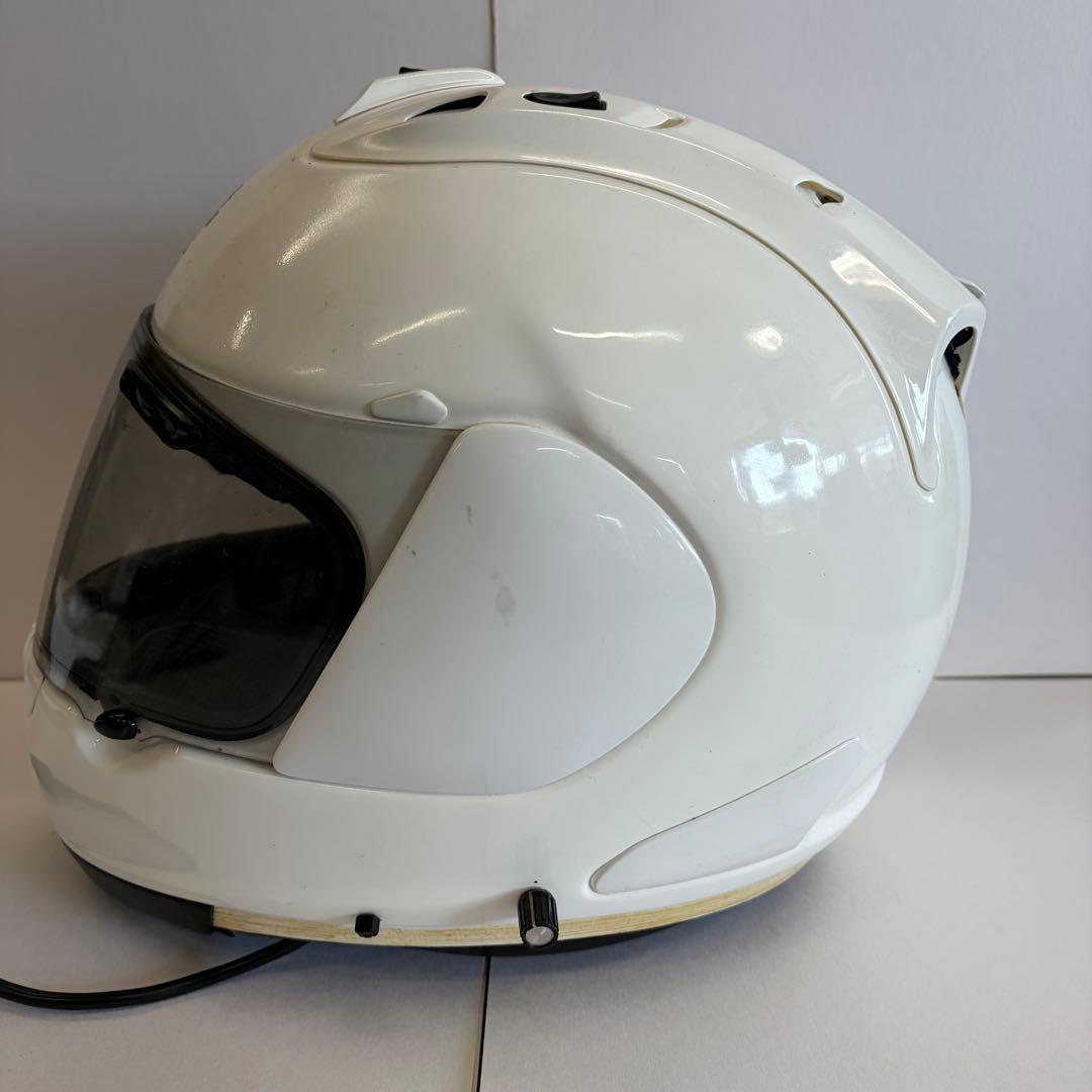ペ*人様 Arai フルフェイスヘルメット ホワイト 収納袋付き