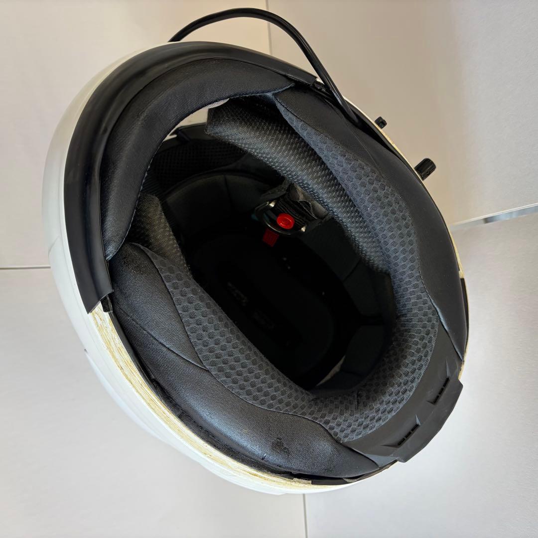 ペ*人様 Arai フルフェイスヘルメット ホワイト 収納袋付き