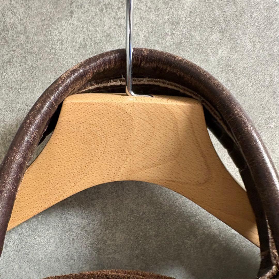 VANSON Leather Suede Tote Bag 茶　トートバッグ