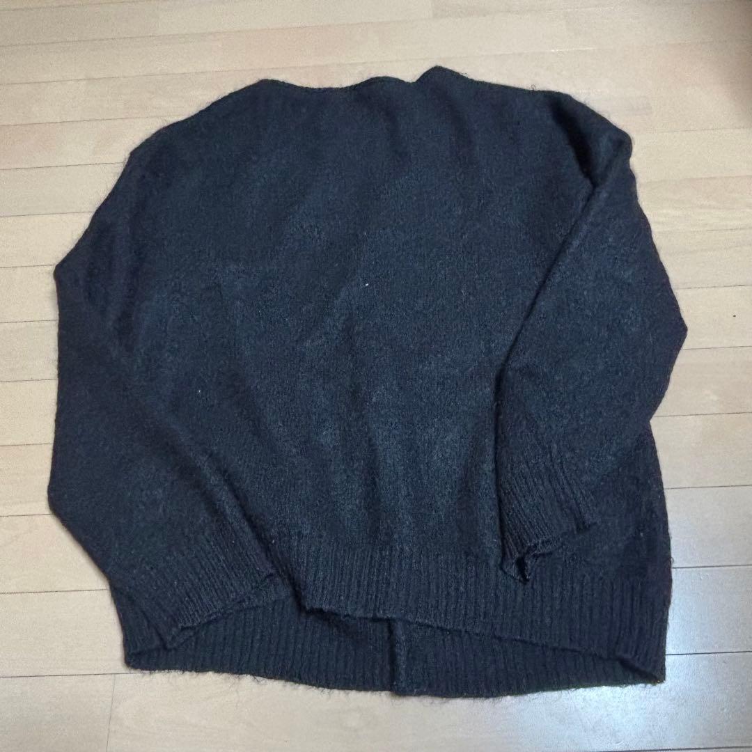 d*t様 needles foremost 別注　モヘアカーディガン　ブラック