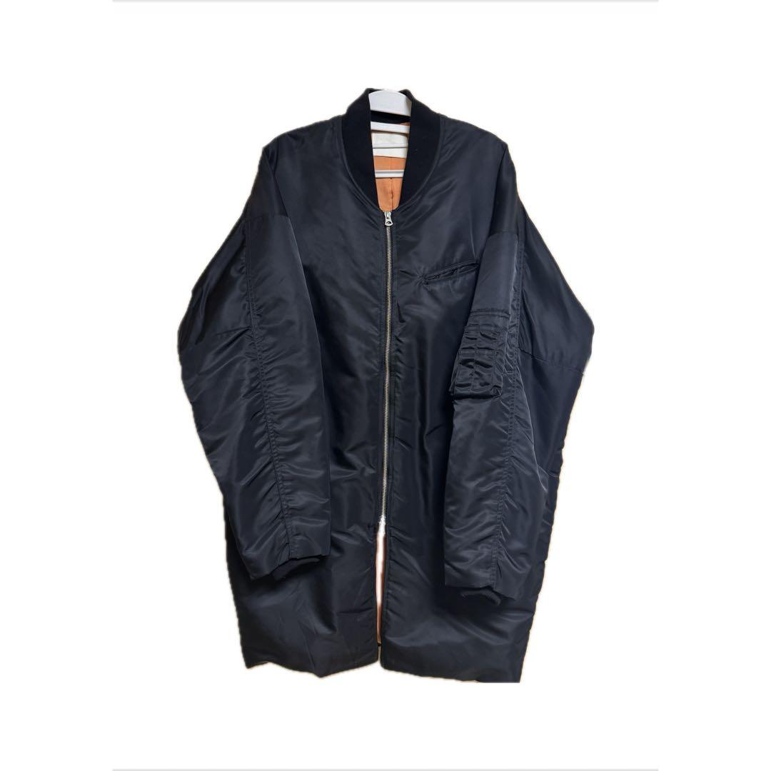 ケ*ン様 neon sign ブラック MA-1ジャケット