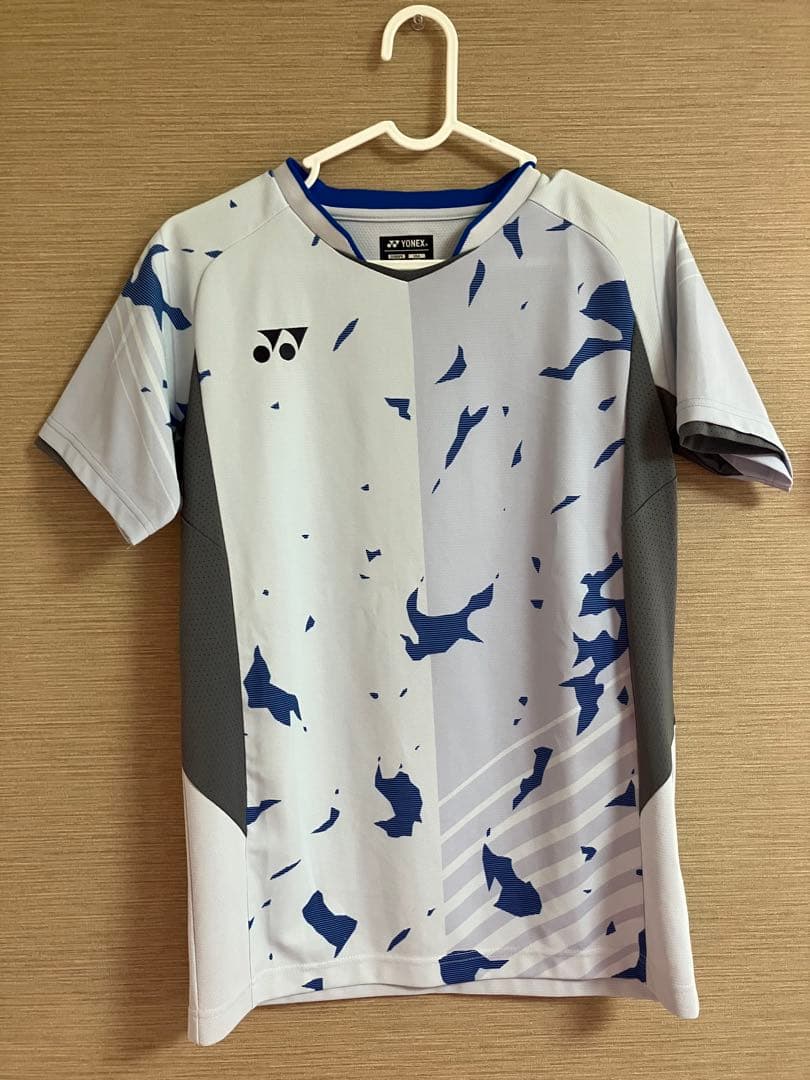 YONEX ポロシャツ JP SS グレー/ブルー