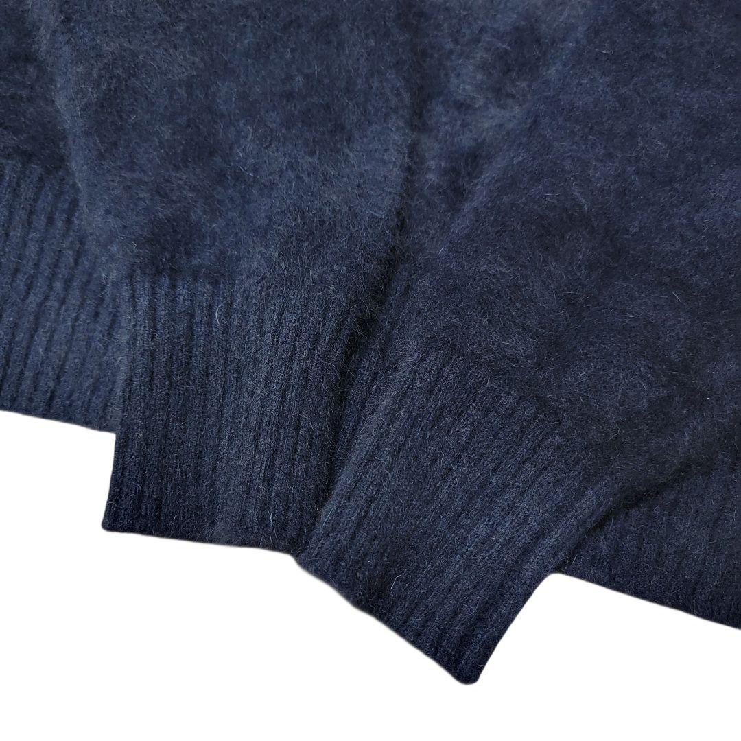 完売品 anuans ラクーンフォックス2wayネックプルオーバーニット