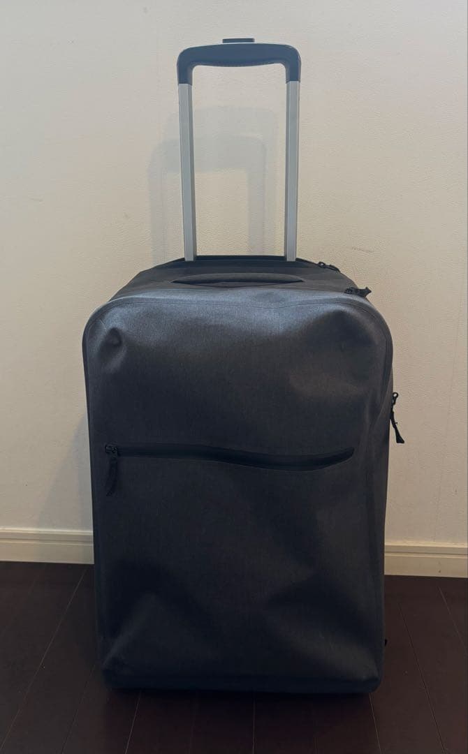 美品MUJI ヴェルダー ソフトキャリーケース 36L グレー