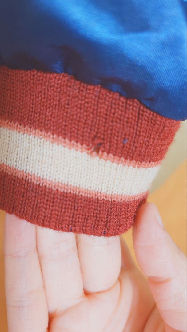 横須賀刺繍スカジャン 青金