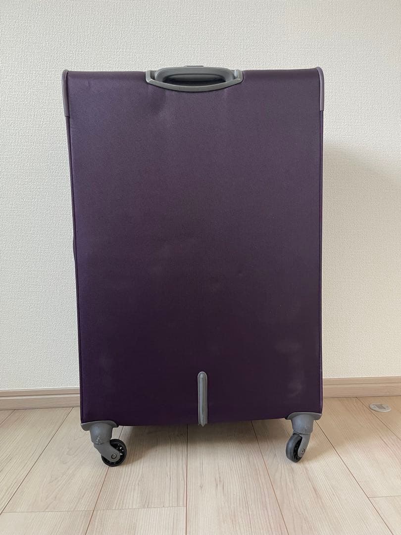 【大型】【軽量】【保証書】【美品】ソフト　キャリーケース　スーツケース