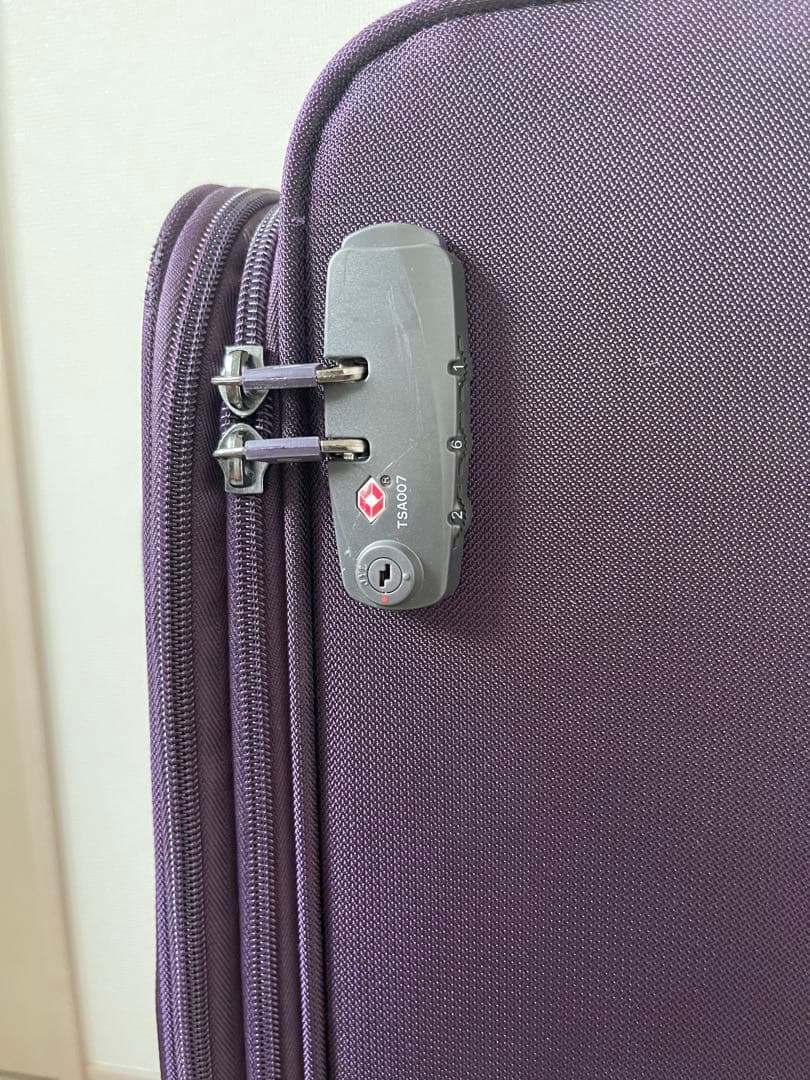 【大型】【軽量】【保証書】【美品】ソフト　キャリーケース　スーツケース