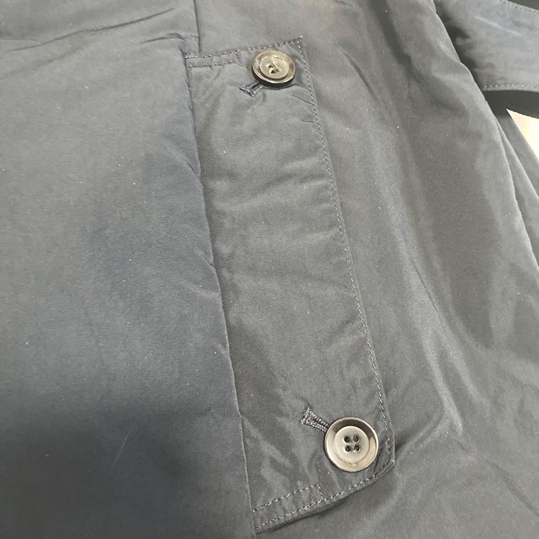 BARNEYS バーニーズ コート ネイビー ダウン XL