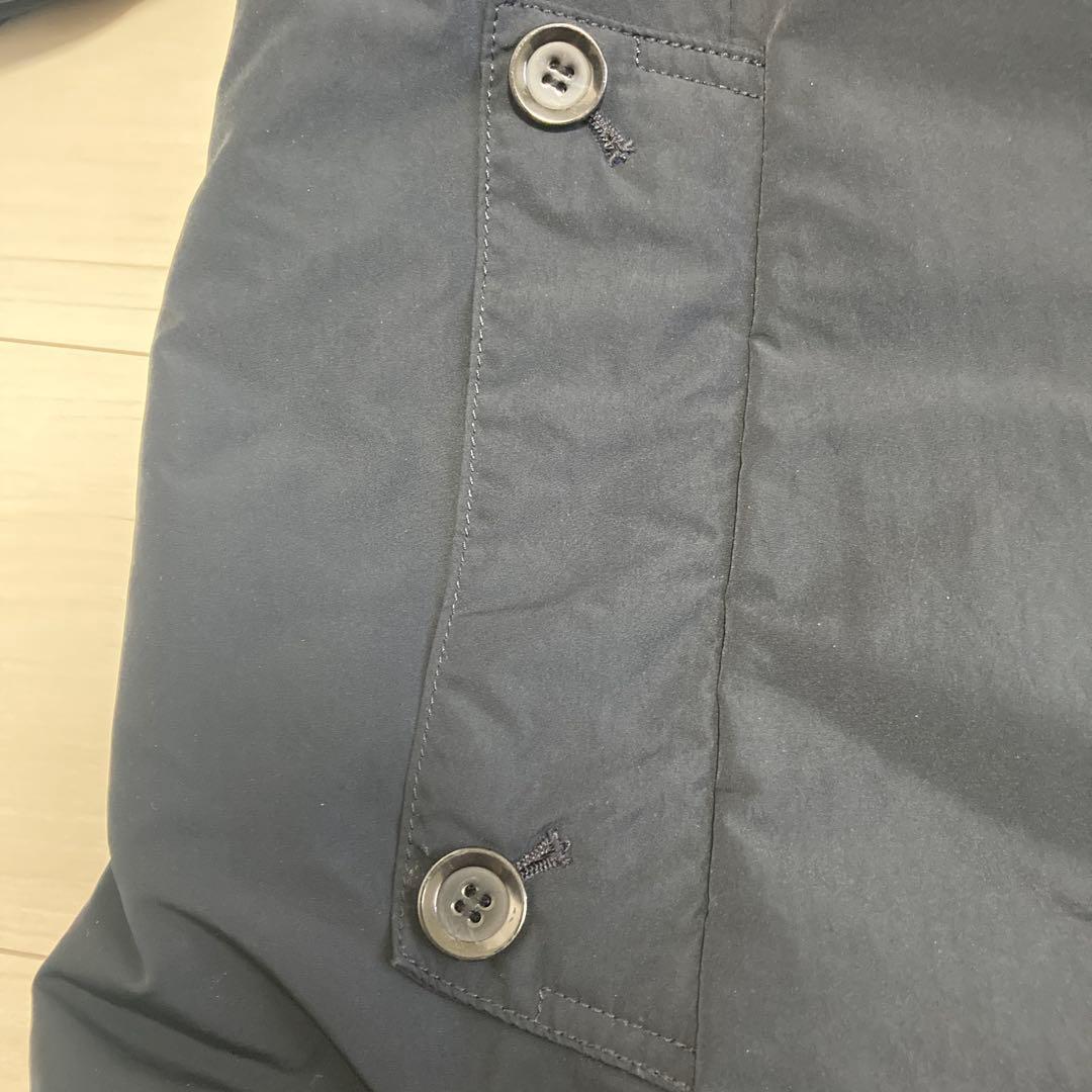 BARNEYS バーニーズ コート ネイビー ダウン XL