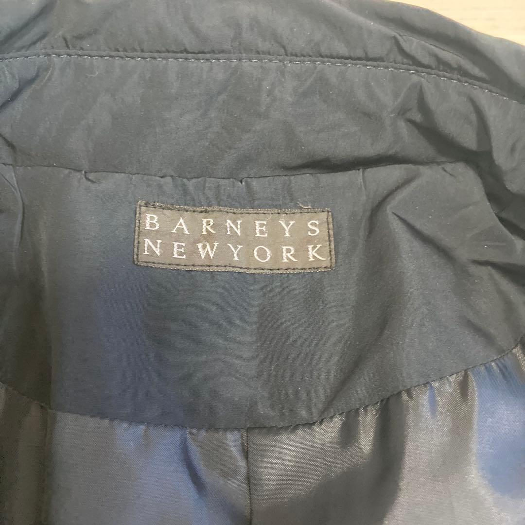 BARNEYS バーニーズ コート ネイビー ダウン XL