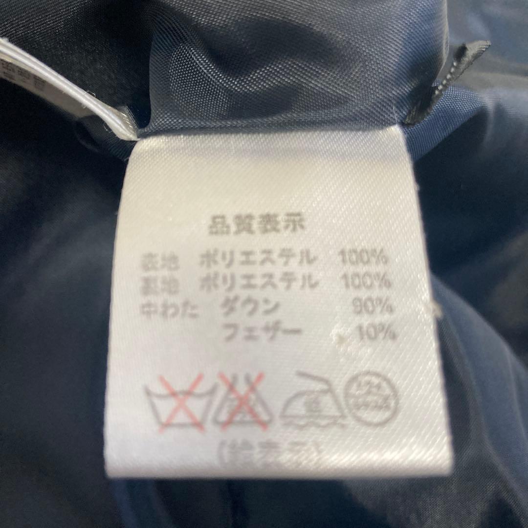 BARNEYS バーニーズ コート ネイビー ダウン XL