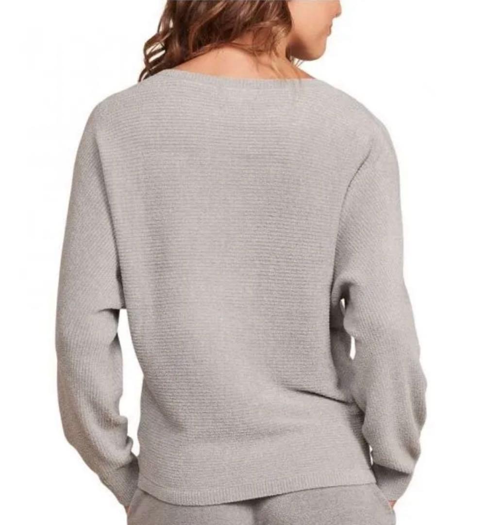 【新品未使用】タグ付　Barefoot Dreams トップス　ドルマン　グレー