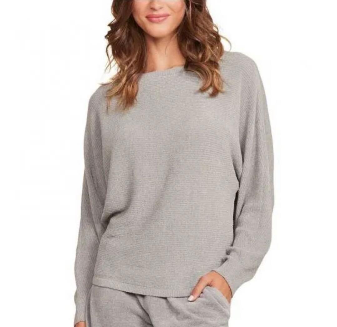 【新品未使用】タグ付　Barefoot Dreams トップス　ドルマン　グレー