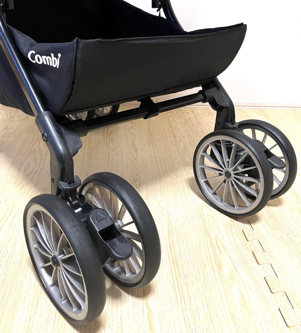 ✨美品 ✨遮熱メッシュカバー付き コンビ アンブレッタ 4キャス エッグショック
