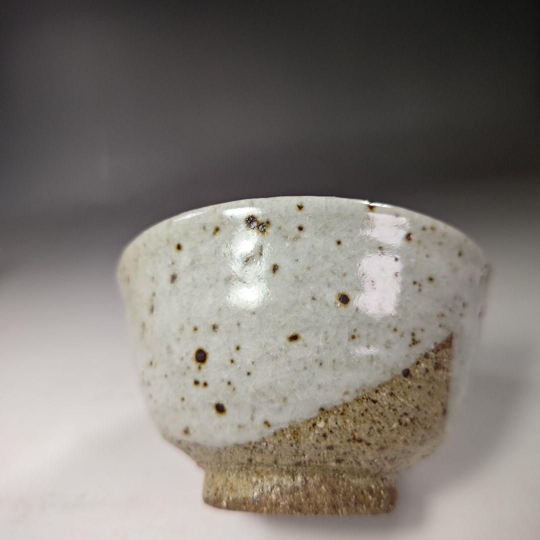 イ316 茶碗『清龍堂造』『◯雪　茶碗　共箱』抹茶碗　茶道具