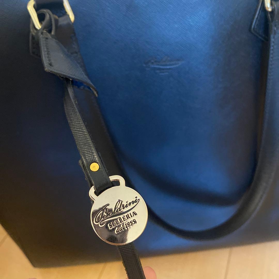 【SHIPS別注】Boldrini Selleria: レザートートバッグ