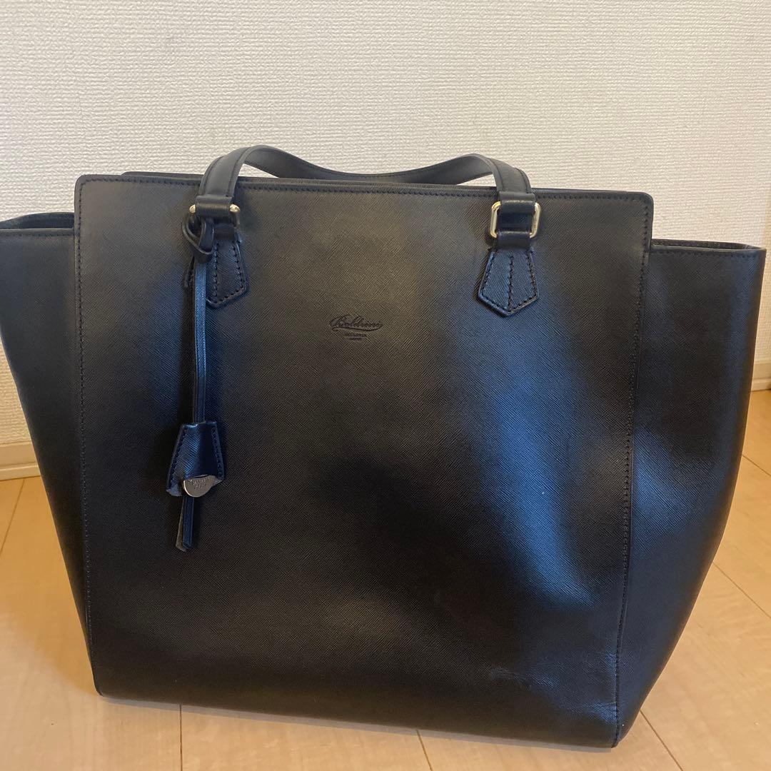 【SHIPS別注】Boldrini Selleria: レザートートバッグ