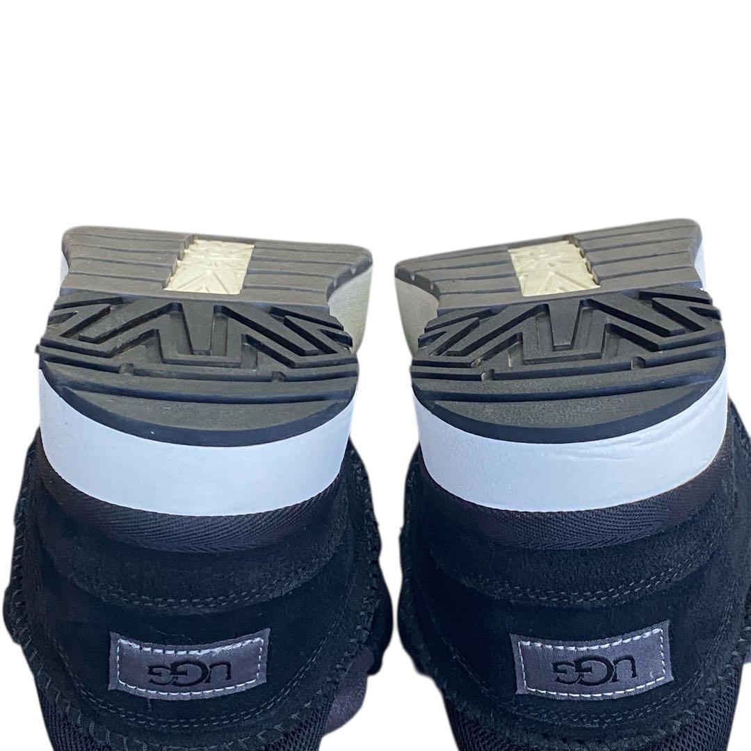 UGG アグ　27cm ゴールデンクッシュ 厚底 スニーカー ブラック 黒 美品