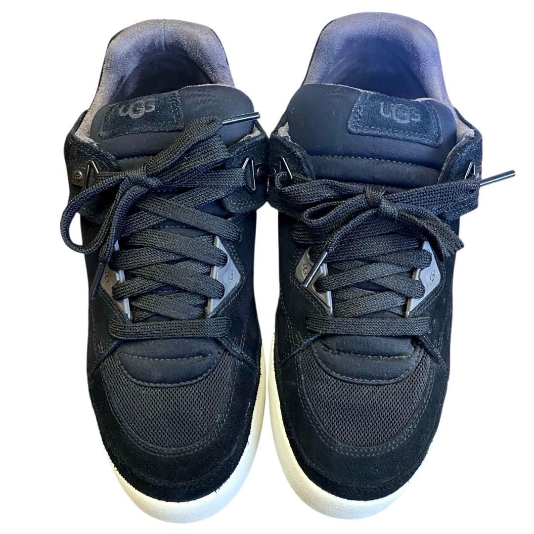 UGG アグ　27cm ゴールデンクッシュ 厚底 スニーカー ブラック 黒 美品