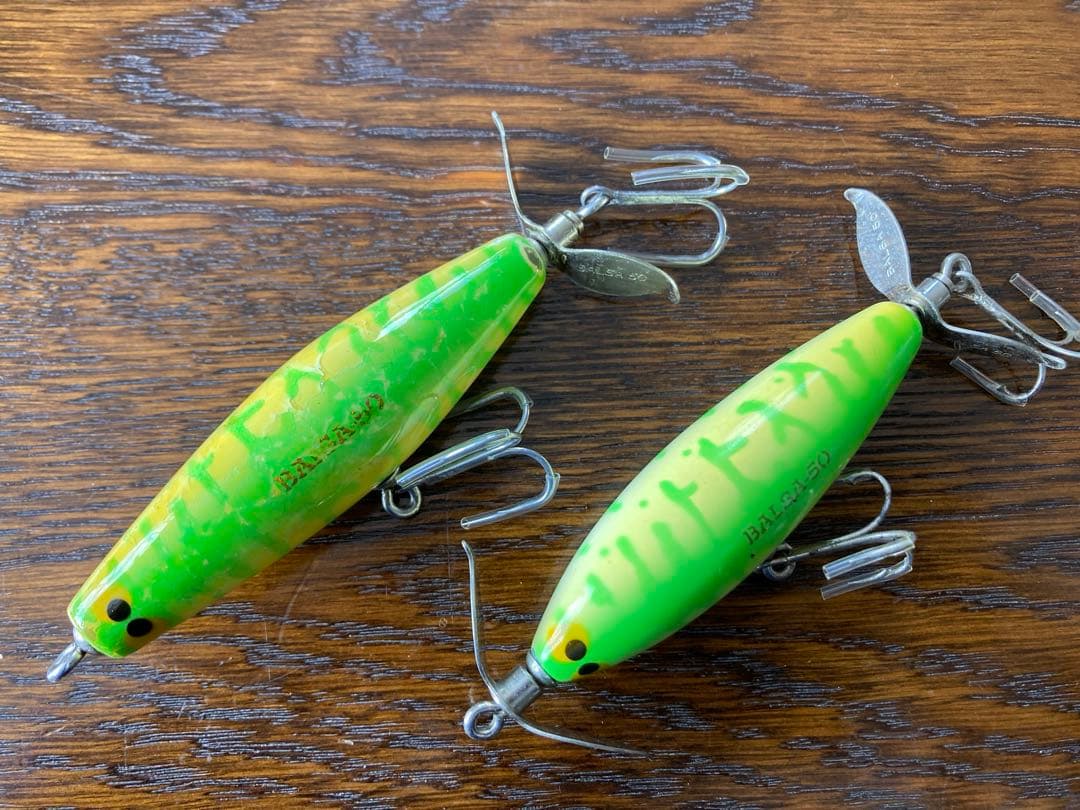 送料込み オールド バルサ50 jr 2個セット ゴシックペラ