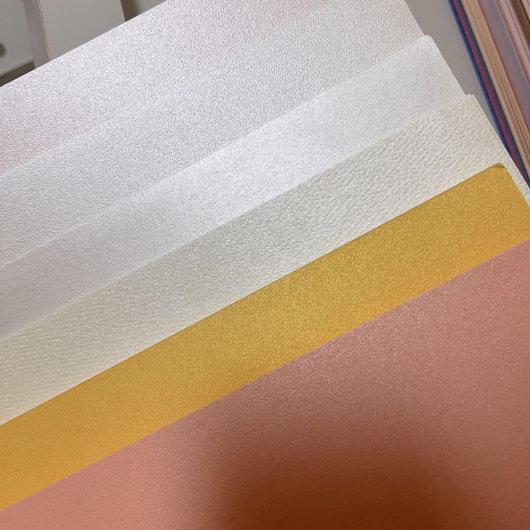 特殊紙 レザック ミランダ デザインペーパー 紙モノ コラージュ素材 まとめ売り