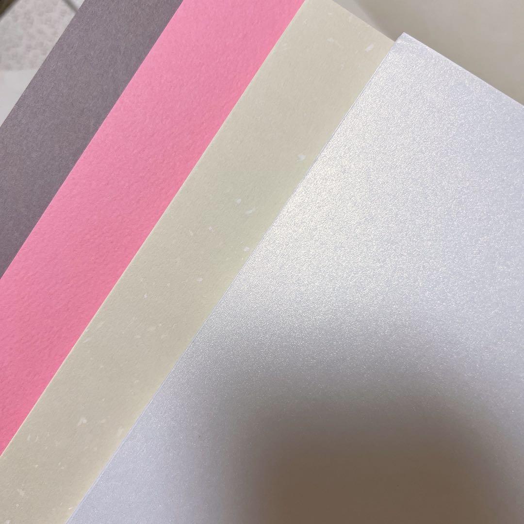 特殊紙 レザック ミランダ デザインペーパー 紙モノ コラージュ素材 まとめ売り