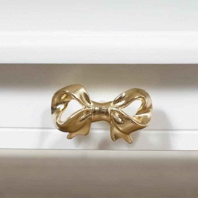 フォロー割【新品】ロマンティック　猫足 折れ脚テーブル　リボン　ガーリー