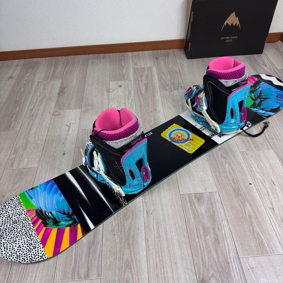 専用RIDE レディーススノーボードセット 138cm