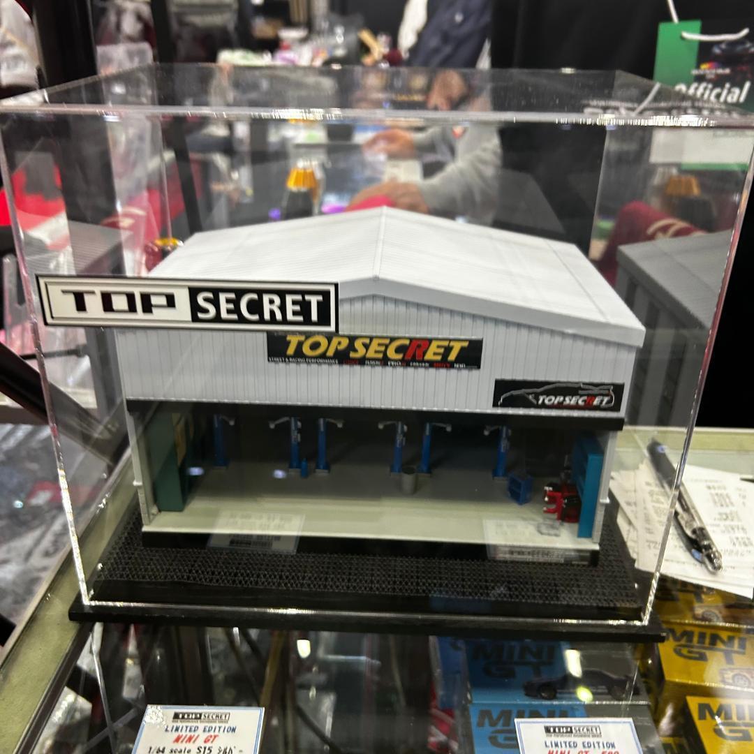 新品TOPSECRET ガレージジオラマ　東京オートサロン2026