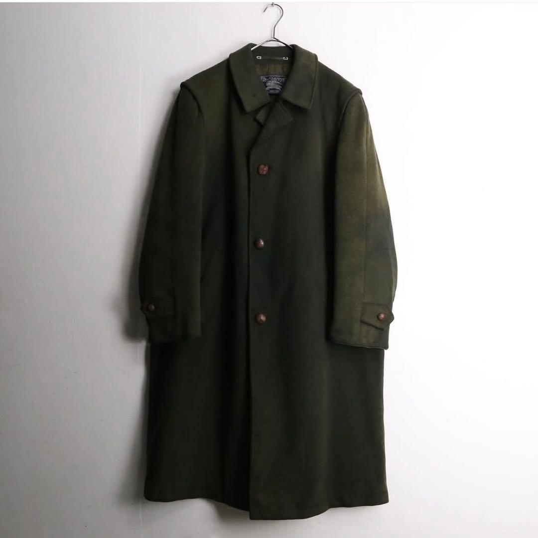 最終値下げ1980s vintage Burberry's loden coat