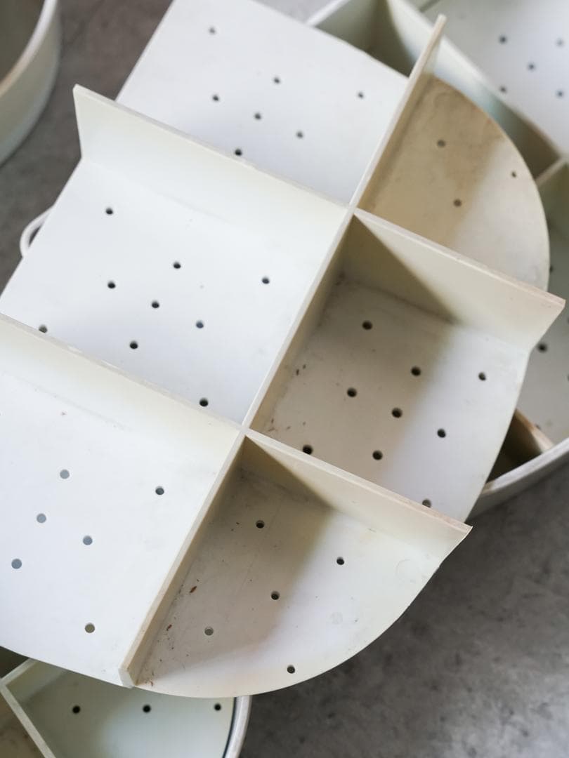 70's vintage スペースエイジ ツールワゴン シェルフ ポストモダン